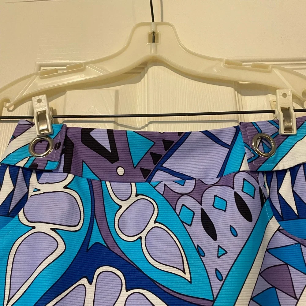 CARLISLE Geometric Print Skirt Size 0